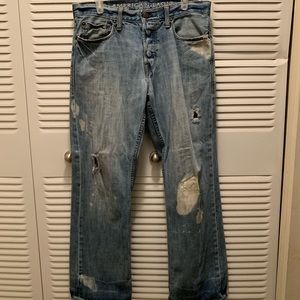 American Eagle Bleach Spot Men Jeans👖